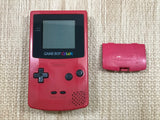 GameBoy Color Red Console Nintendo Japan - With Defects LH1041