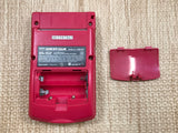 GameBoy Color Red Console Nintendo Japan - Tested Working LH1042
