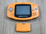 GameBoy Advance Orange Console Nintendo Japan - Tested Working LH1070