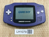GameBoy Advance Violet Console Nintendo Japan - With Defects LH1079