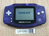 GameBoy Advance Midnight Blue Console Nintendo Japan - With Defects LH1082