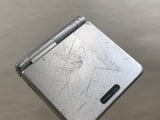 GameBoy Advance SP Platinum Silver Console Japan - Tested Working LH1085