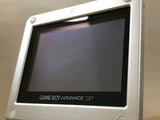 GameBoy Advance SP Platinum Silver Console Japan - Tested Working LH1086