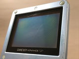 GameBoy Advance SP Pearl Blue Console Nintendo Japan - With Defects LH1091