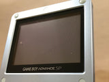 GameBoy Advance SP Pearl Blue Console Nintendo Japan - Tested Working LH1092