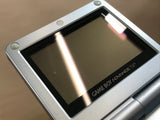 GameBoy Advance SP Pearl Blue Console Nintendo Japan - Tested Working LH1092