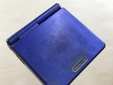 GameBoy Advance SP Azurite Blue Console Nintendo Japan - With Defects LH1097