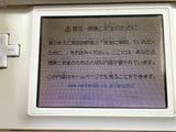 Nintendo DS Lite Crystal White Console Nintendo Japan - With Defects LH1105