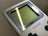 GameBoy Pocket Silver Console Boxed Nintendo Japan - Tested Working LH1112