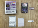 GameBoy Color Clear Purple Console Boxed Nintendo Japan - Tested Working LH1114