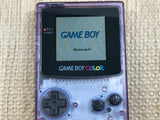 GameBoy Color Clear Purple Console Boxed Nintendo Japan - Tested Working LH1114