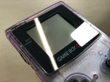 GameBoy Color Clear Purple Console Boxed Nintendo Japan - Tested Working LH1114