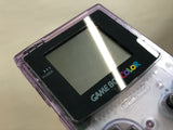 GameBoy Color Clear Purple Console Boxed Nintendo Japan - Tested Working LH1114