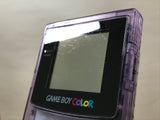 GameBoy Color Clear Purple Console Boxed Nintendo Japan - Tested Working LH1114