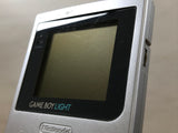 GameBoy Light Silver Console Nintendo Japan - Tested Working LH1116
