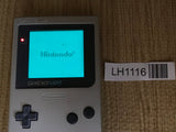 GameBoy Light Silver Console Nintendo Japan - Tested Working LH1116