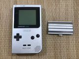GameBoy Light Silver Console Nintendo Japan - Tested Working LH1116