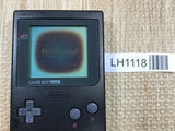 GameBoy Pocket Black Console Nintendo Japan - With Defects LH1118