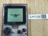 GameBoy Pocket Clear Purple Console Nintendo Japan - With Defects LH1129