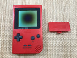 GameBoy Pocket Red Console Nintendo Japan - With Defects LH1132