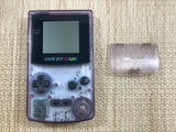 GameBoy Color Clear Purple Console Nintendo Japan - With Defects LH1138