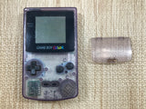 GameBoy Color Clear Purple Console Nintendo Japan - With Defects LH1142