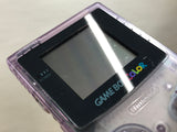 GameBoy Color Clear Purple Console Nintendo Japan - With Defects LH1145
