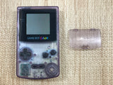 GameBoy Color Clear Purple Console Nintendo Japan - With Defects LH1145