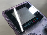 GameBoy Color Clear Purple Console Nintendo Japan - Tested Working LH1146