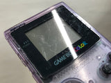 GameBoy Color Clear Purple Console Nintendo Japan - Tested Working LH1146