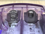 GameBoy Color Clear Purple Console Nintendo Japan - Tested Working LH1146