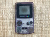 GameBoy Color Clear Purple Console Nintendo Japan - With Defects LH1147