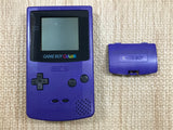 GameBoy Color Purple Console Nintendo Japan - Tested Working LH1156