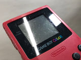 GameBoy Color Red Console Nintendo Japan - With Defects LH1158