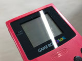 GameBoy Color Red Console Nintendo Japan - Tested Working LH1159