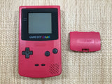GameBoy Color Red Console Nintendo Japan - Tested Working LH1159