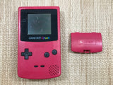 GameBoy Color Red Console Nintendo Japan - With Defects LH1160