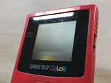 GameBoy Color Red Console Nintendo Japan - With Defects LH1161
