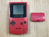 GameBoy Color Red Console Nintendo Japan - With Defects LH1161