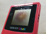 GameBoy Color Red Console Nintendo Japan - Not Working LH1162