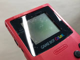 GameBoy Color Red Console Nintendo Japan - Not Working LH1162