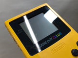 GameBoy Color Yellow Console Nintendo Japan - Tested Working LH1167