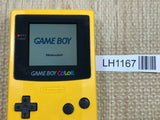 GameBoy Color Yellow Console Nintendo Japan - Tested Working LH1167