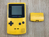 GameBoy Color Yellow Console Nintendo Japan - Tested Working LH1167