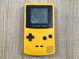 GameBoy Color Yellow Console Nintendo Japan - With Defects LH1169