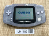 GameBoy Advance Milky Blue Console Nintendo Japan - Tested Working LH1183