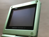 GameBoy Advance SP Pearl Green ToysRUs Console Japan - Tested Working LH1203