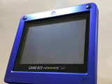 GameBoy Advance SP Azurite Blue Console Nintendo Japan - With Defects LH1211