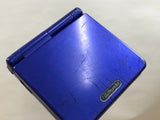 GameBoy Advance SP Azurite Blue Console Nintendo Japan - With Defects LH1212