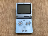 GameBoy Advance SP Pearl Blue Console Nintendo Japan - Tested Working LH1216